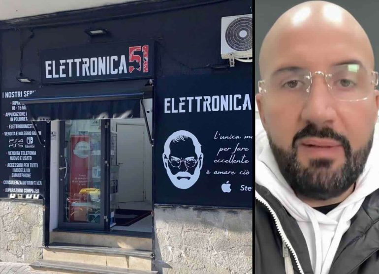 Giugliano: tentata rapina ad Elettronica 51 con spari in pieno centro