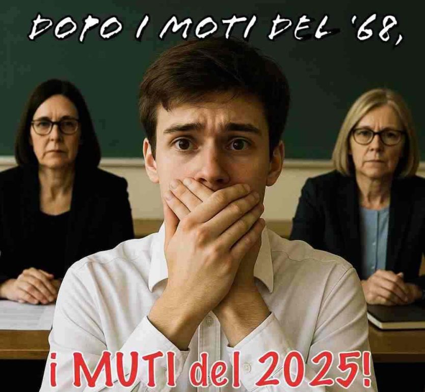 Dopo i MOTI del ‘68, i MUTI del 2025!