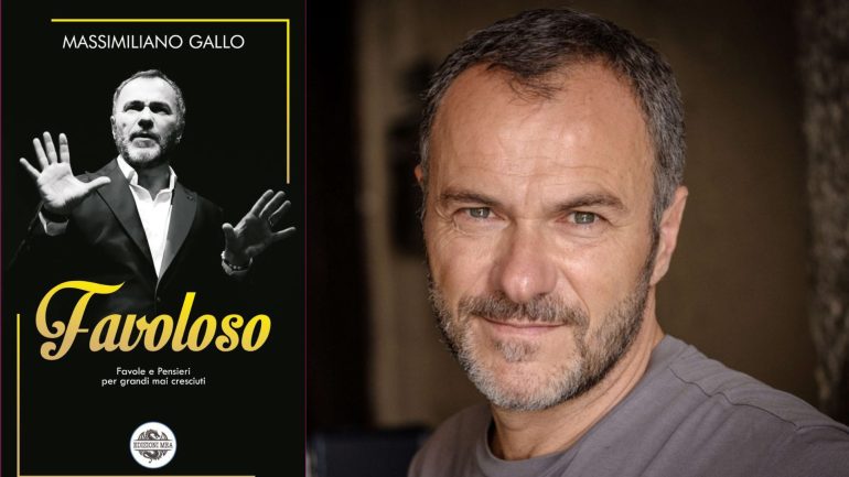Massimiliano Gallo a Scafati : il 10 luglio la presentazione del suo libro “Favoloso” alla Villa Comunale