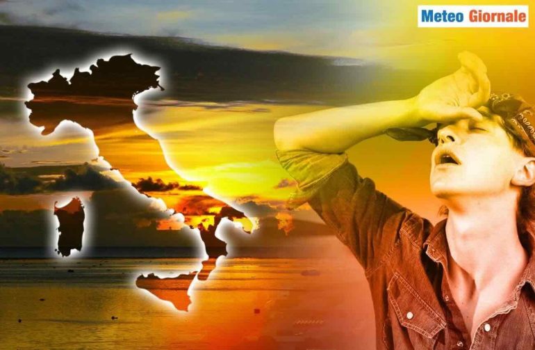 Caldo record al Sud e maltempo al Nord: l’Italia tra afa e temporali