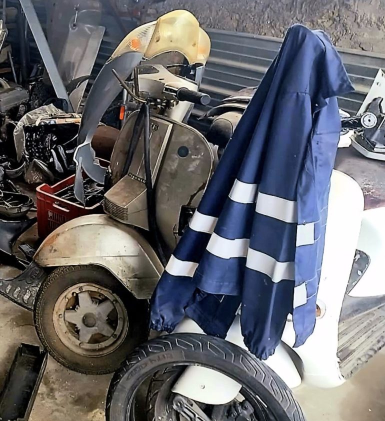 Ciclomotore da collezione rubato 27 anni fa a Pisa ritrovato ad Arzano