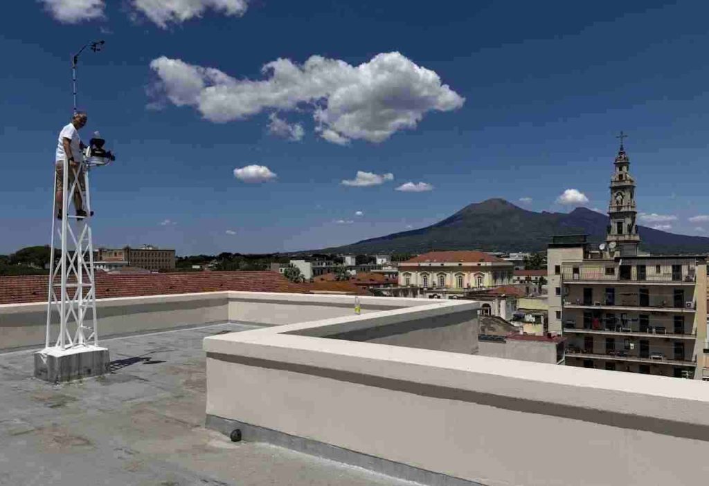 Pompei, installata la stazione meteo San Bartolo Longo