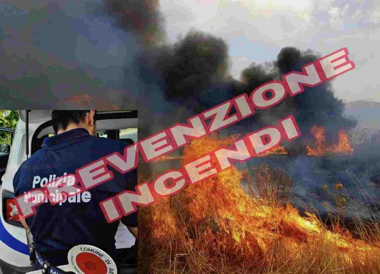 Arzano, la polizia locale intima la pulizia di 48 fondi