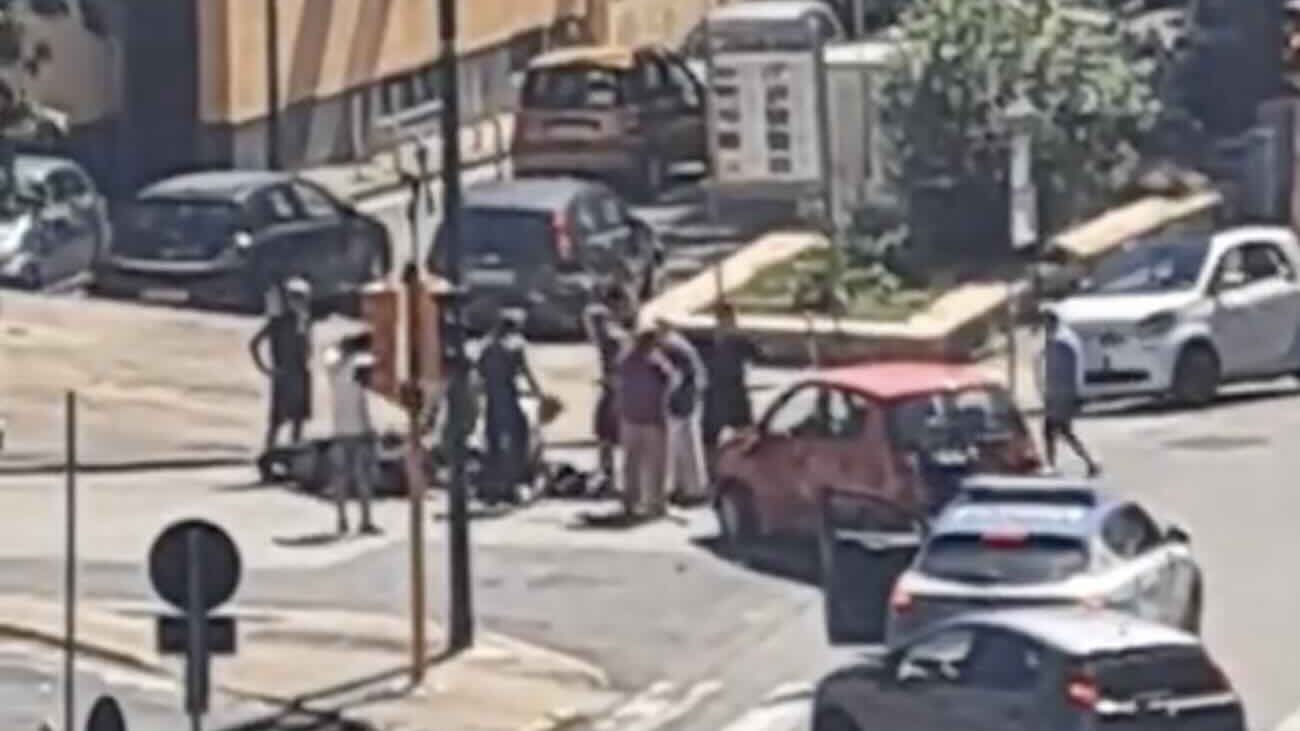Nella foto, un particolare della vicenda.