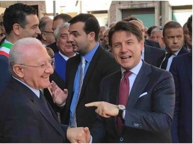 Campania, prove di alleanza Pd-M5S già in salita: Conte frena sul patto con De Luca