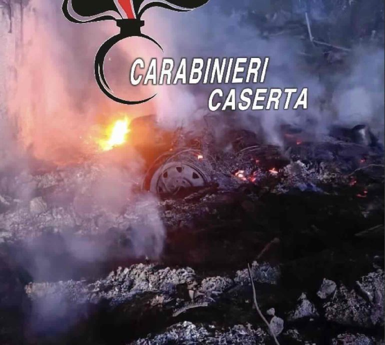 Caserta, incendio doloso di rifiuti: denunciato 30enne pakistano