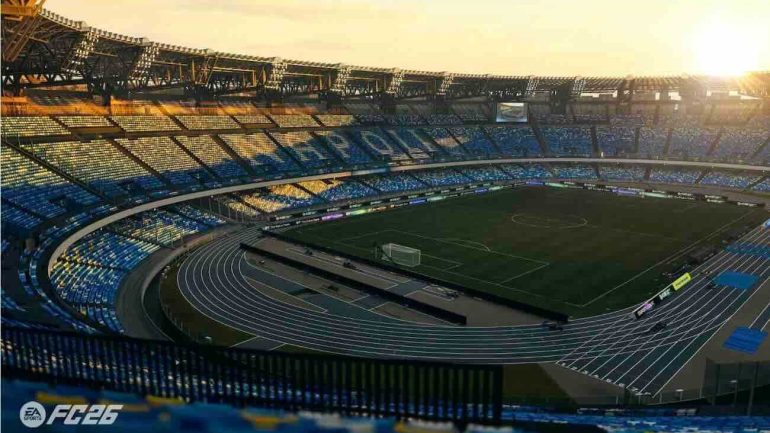 Lo stadio Maradona sbarca nel mondo virtuale di EA Sports FC 26