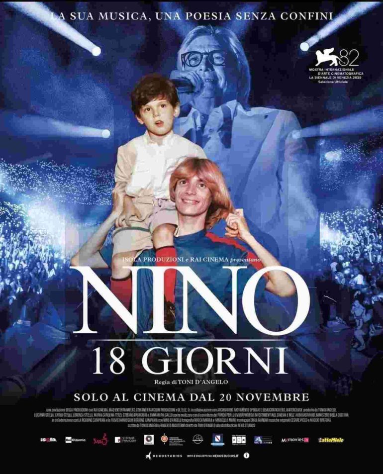Nino D’Angelo, il film documentario “Nino. 18 Giorni” in uscita nelle sale a novembre