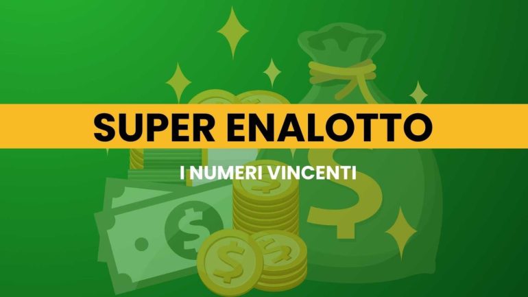SuperEnalotto, a Somma Vesuviana sfiorato il Jackpot con un ‘5’ da oltre 51mila euro