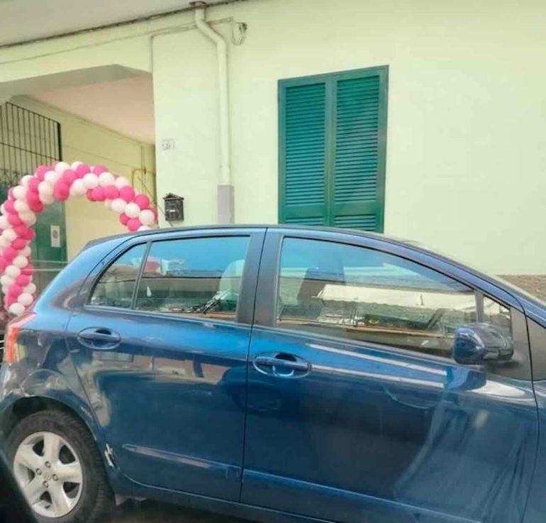 Festa comunione a casa Tucci