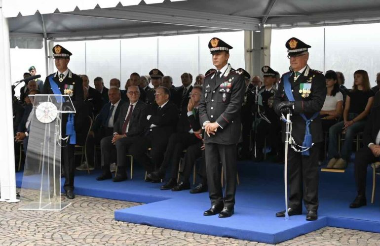 Avvicendamento al Comando Interregionale Carabinieri “Ogaden” di Napoli