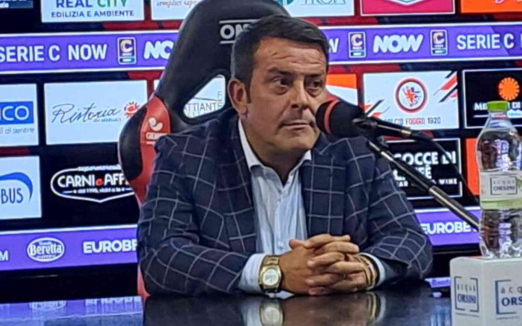 Patron del Foggia Calcio accusa giornalista in diretta: “Difendi la malavita”, è polemica