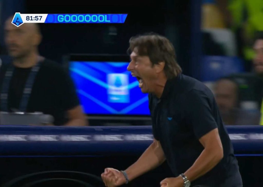 Conte: “Napoli, vincere non è mai facile. Questa squadra deve ancora crescere”