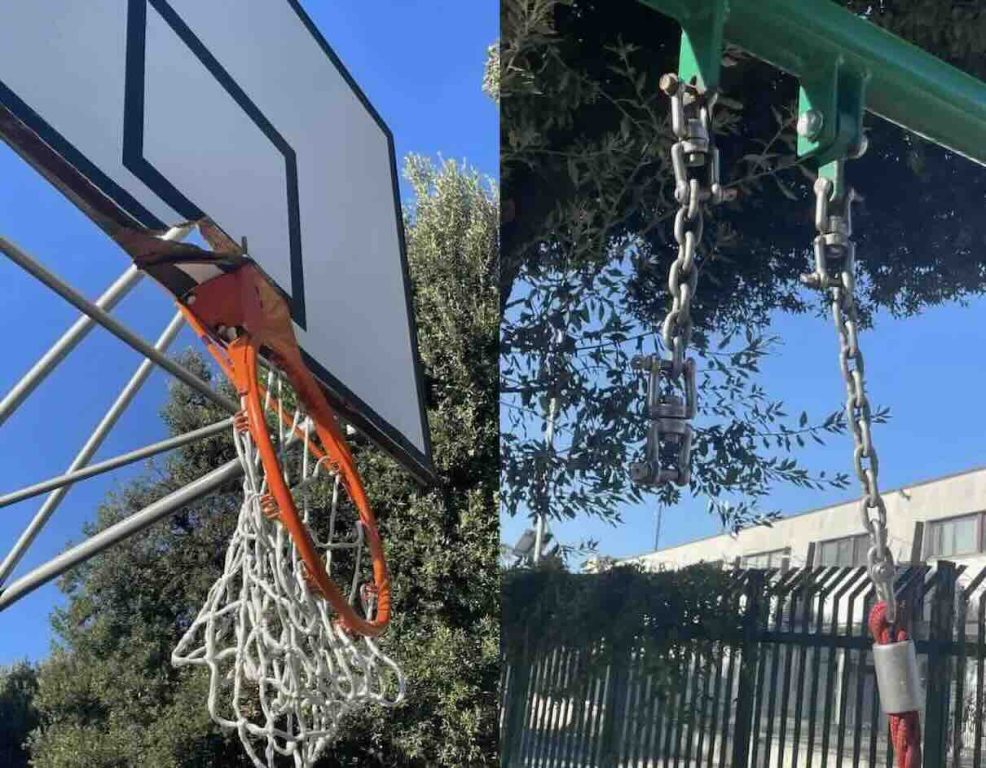 Casavatore: Petrucci Park vandalized. Mayor Fabrizio Celaj is furious.