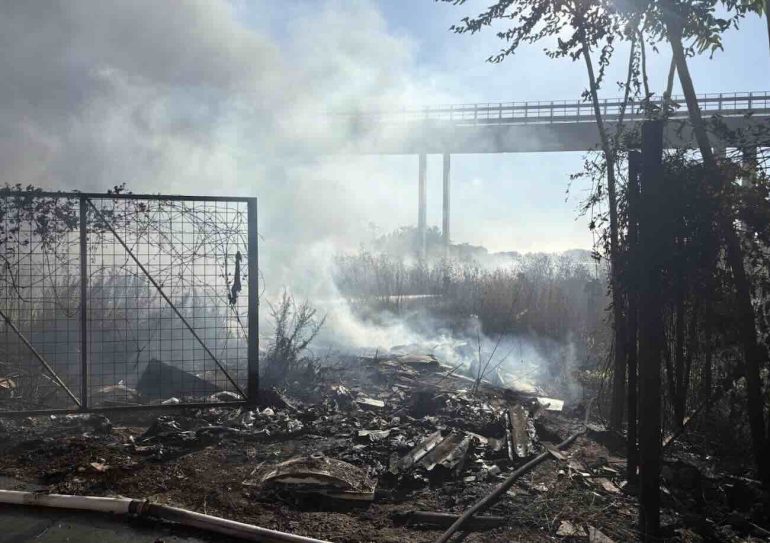 Castellammare, denunciato il piromane di via Cupa Varano
