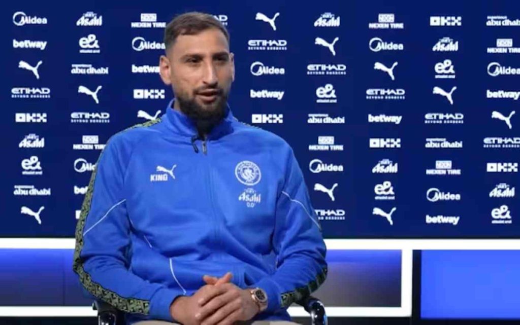Champions, Donnarumma: “Un onore essere al City e lavorare con Guardiola”