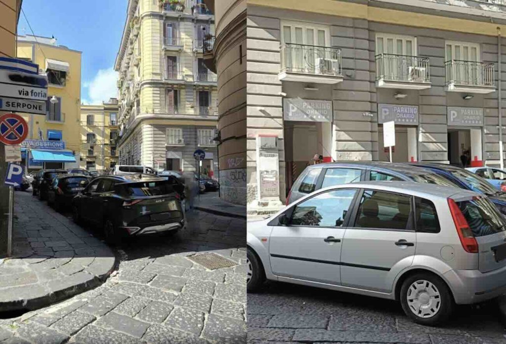 Napoli, paga 42 euro per il garage ma trova l’auto in divieto di sosta