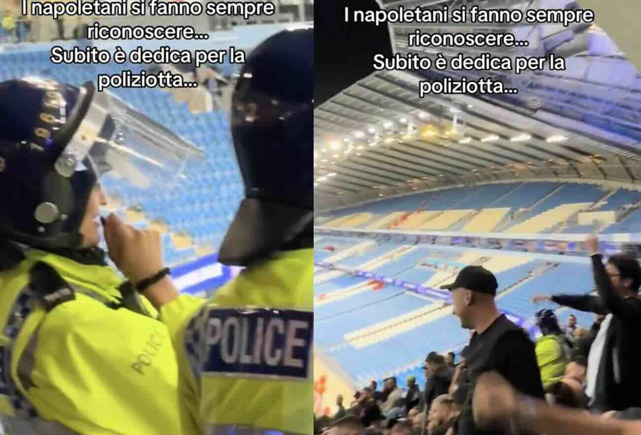 Tifosi Napoli a Manchester