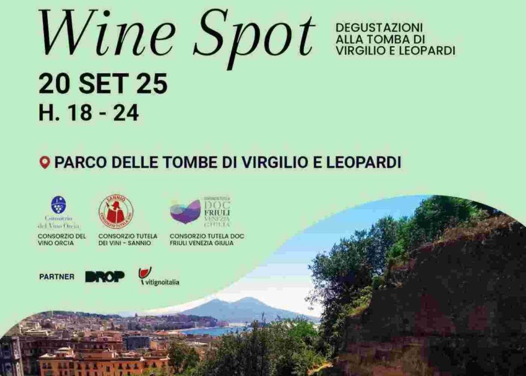 Wine Spot porta vino e cultura tra le tombe di Virgilio e Leopardi