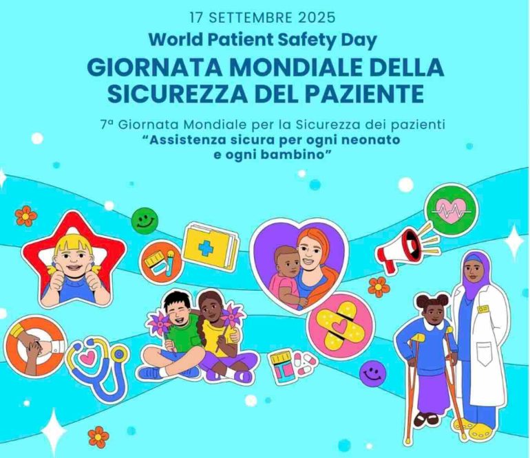 World Patient Safety Day 2025: ASL Napoli 1 Centro promuove “Cure sicure per ogni neonato e ogni bambino”