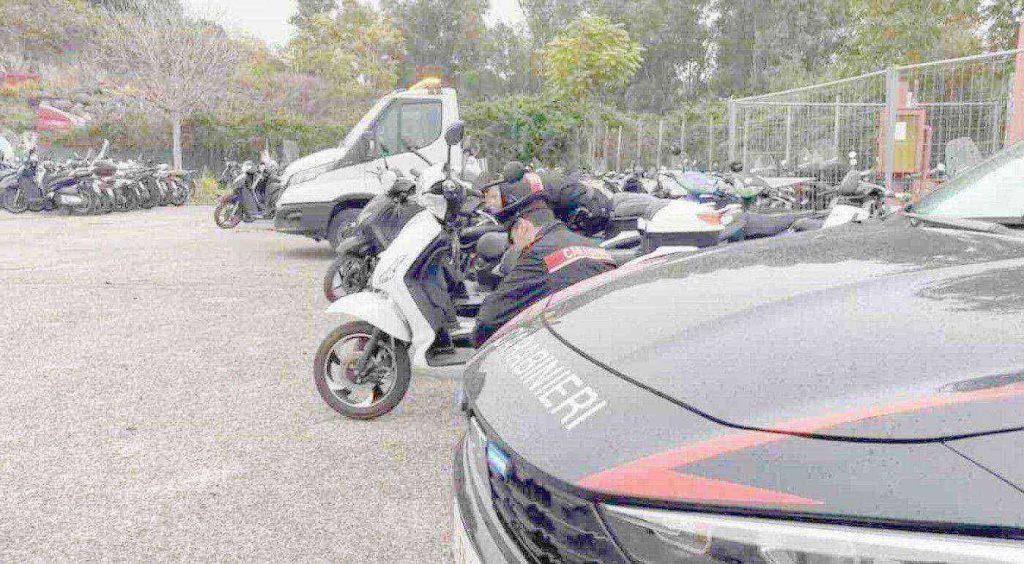 Boscoreale, allarme E-Bike truccate: 31 mezzi sequestrati