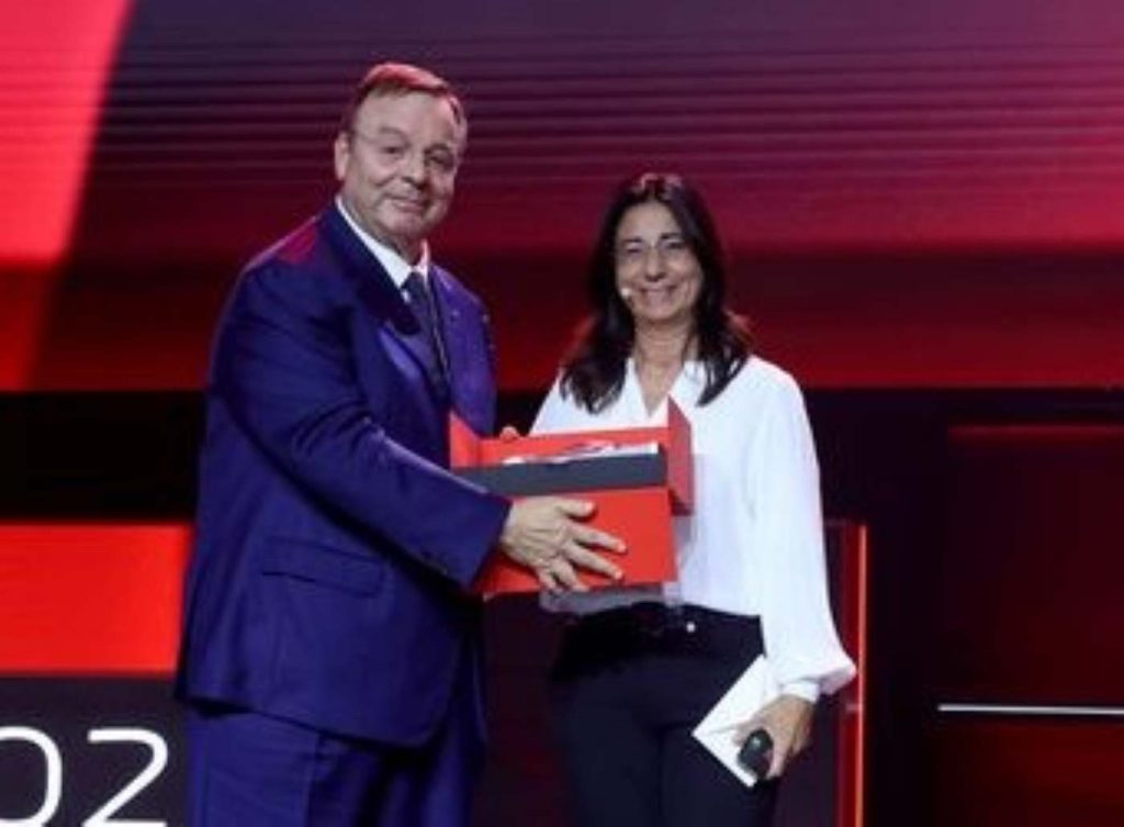 OMR Automotive wins Ferrari's Continuous Learning Award at the Podium