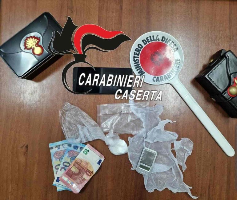 La droga sequestrata a Casal di Principe