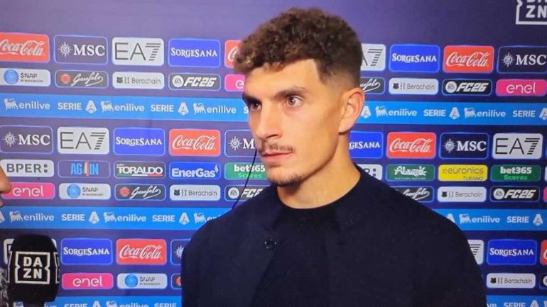 Napoli, Di Lorenzo: “Rimonta positiva, ma il pari non ci soddisfa”