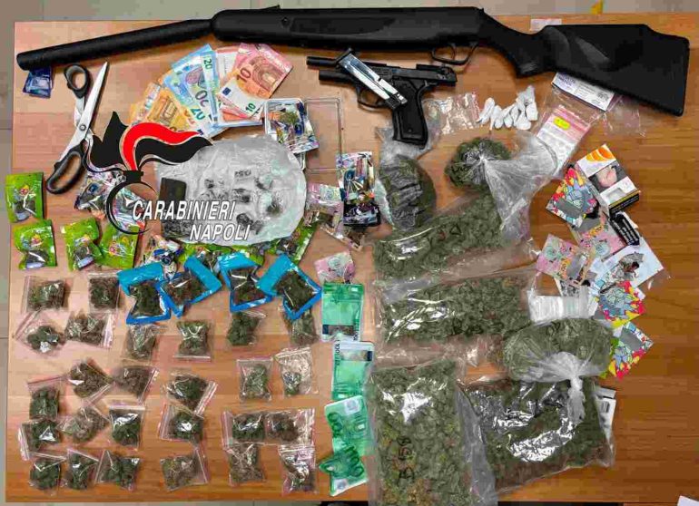 Droga nelle campagne di Agnano