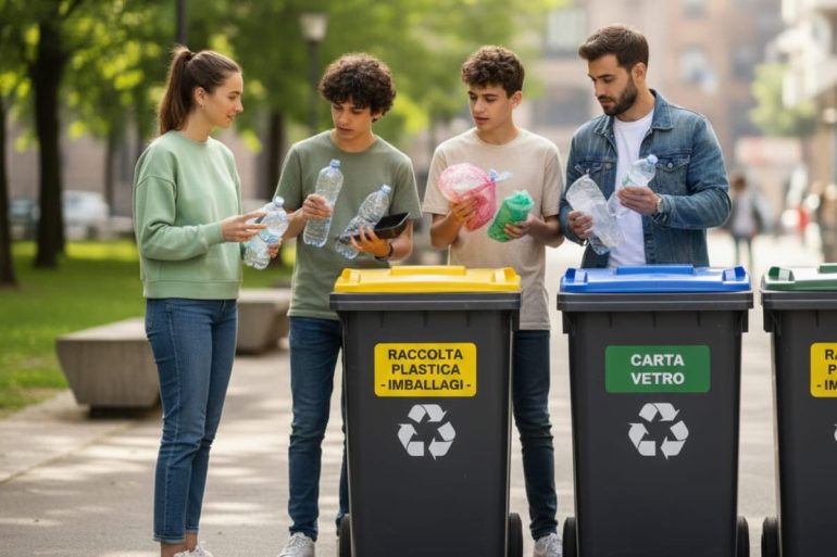 Eco-ansia: 3 giovani su 4 sono preoccupati per il Pianeta, ma in troppi ignorano le regole base del riciclo