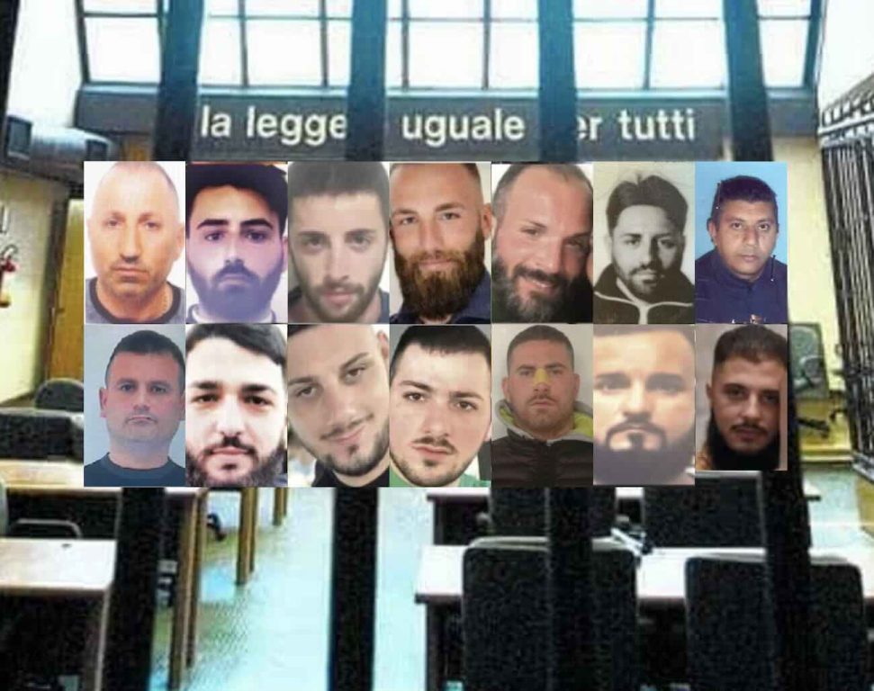 Camorra war in Miano, a blow to the clans descended from the Lo Russo clan: 18 sentences worth over 227 years in prison.