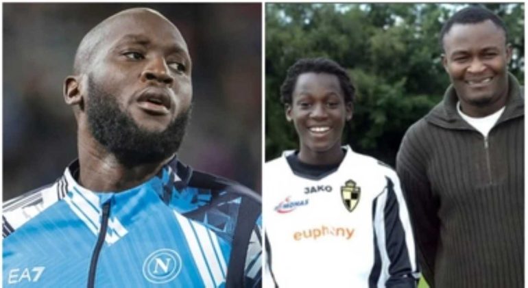 Lukaku e il papà Roger, scomparso il 28 settembre