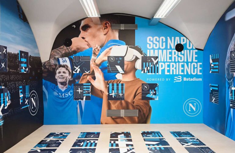 Napoli Immersive Experience: il tour virtuale che porta i tifosi nel cuore del club azzurro
