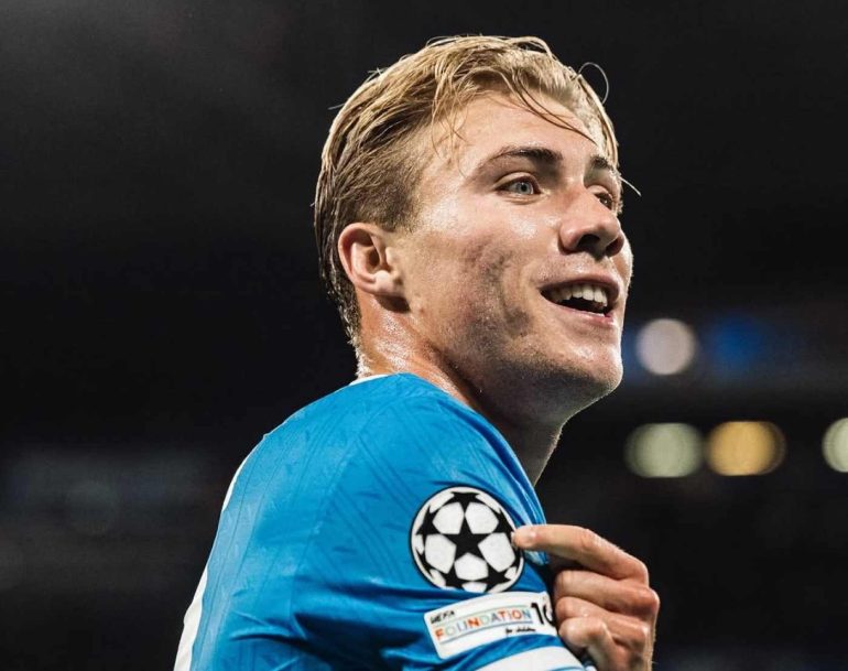 Rasmus Hojlund (foto: SSC Napoli su IG)