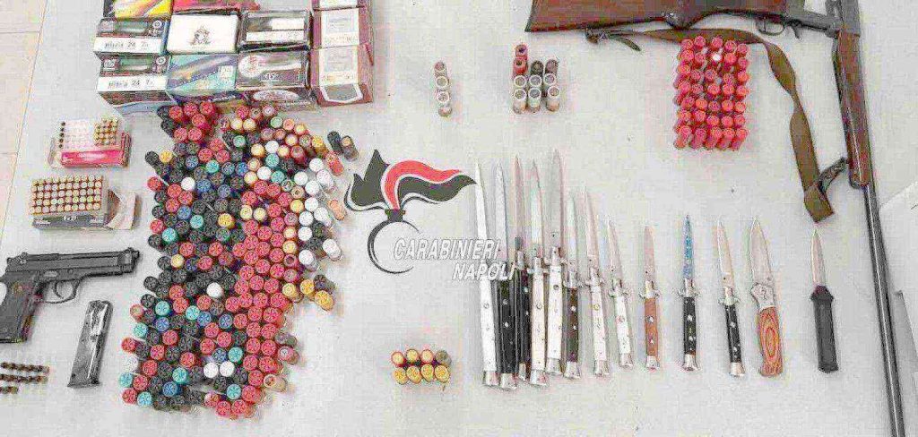 Palma Campania, controlli sulle armi: 42enne incensurato trovato con un arsenale in casa