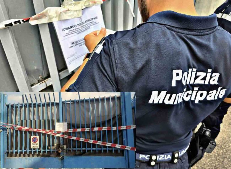 Arzano, sequestrata officina meccanica abusiva: la Polizia locale denuncia due uomini
