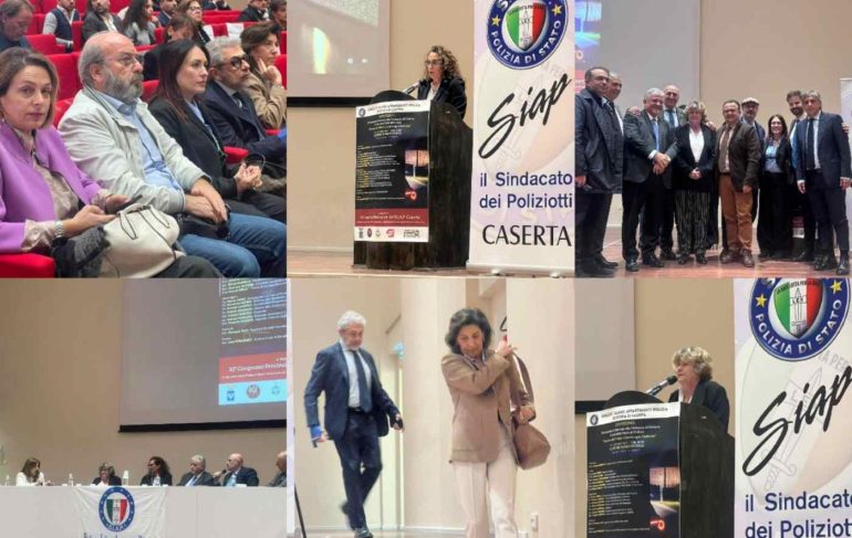 A Caserta il SIAP apre il congresso con un convegno sulla lotta alla violenza di genere