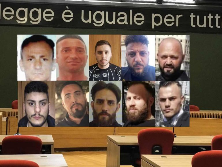 I vertici del clan Sorianiello