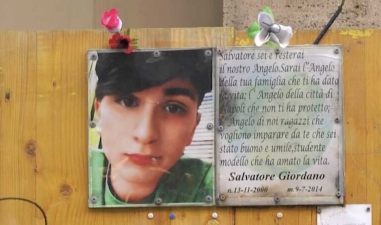 Napoli, 12 anni dalla tragedia di Salvatore Giordano: l’amarezza del fratello