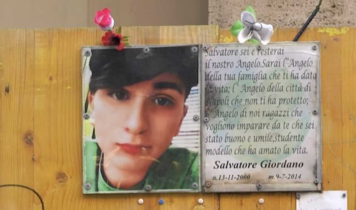 Dodici anni dalla tragedia di Salvatore Giordano: il ricordo di un eroe che ha perso la vita a Napoli