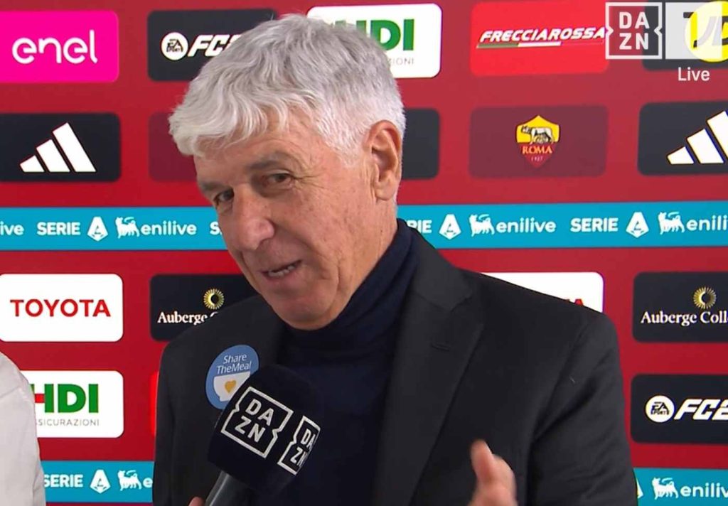 Roma, Gasperini: «Usciamo con un po’ di rammarico. Nel finale mancata malizia…»