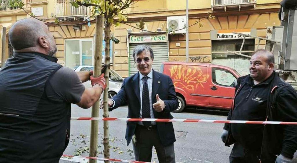 Napoli, al via la piantumazione di 3.700 alberi e 1.900 arbusti entro fine anno