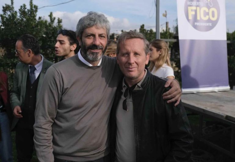 Roberto Fico e Alfonso Annunziata