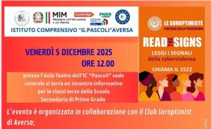 Aversa, incontro sul cyberbullismo per gli studenti dell’IC “Pascoli”