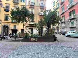 Napoli, inaugurato lo slargo di Via Santa Caterina da Siena: rigenerazione urbana partecipata