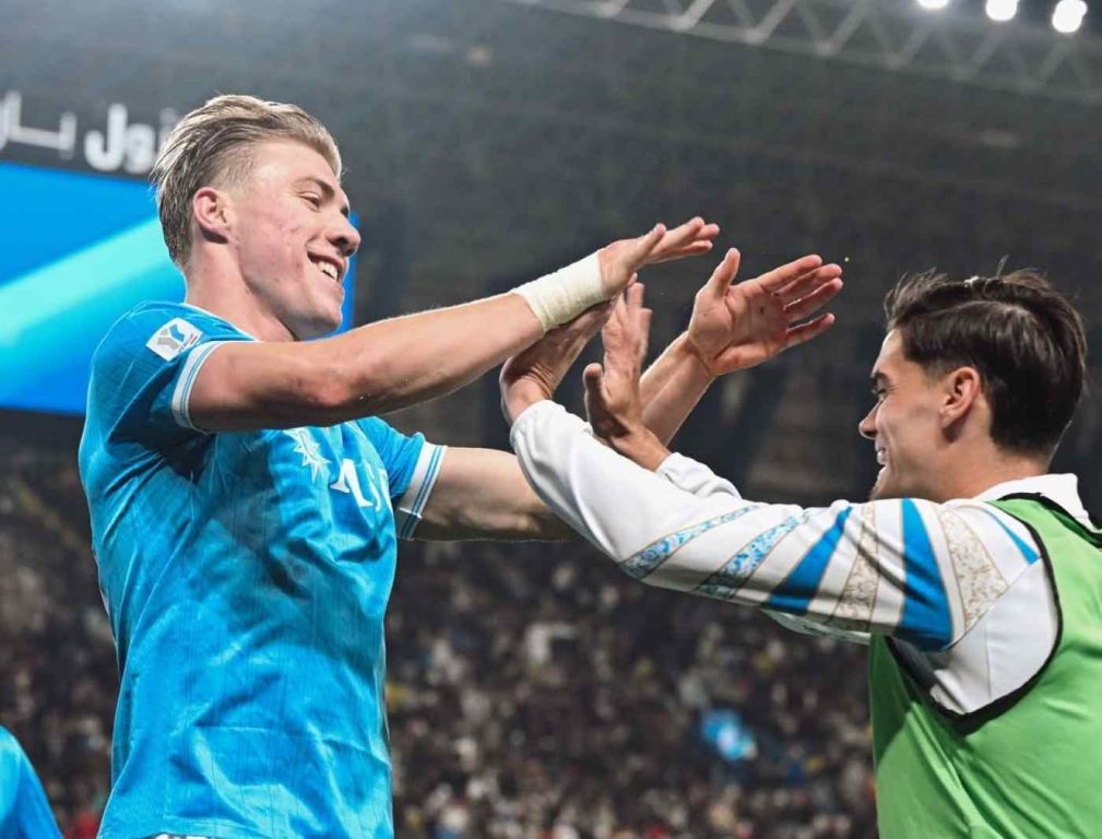 Un super Hojlund trascina il Napoli in finale di Supercoppa: Milan ko 2-0