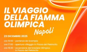 Napoli accoglie la fiamma olimpica, tra i tedofori anche Carlo di Borbone
