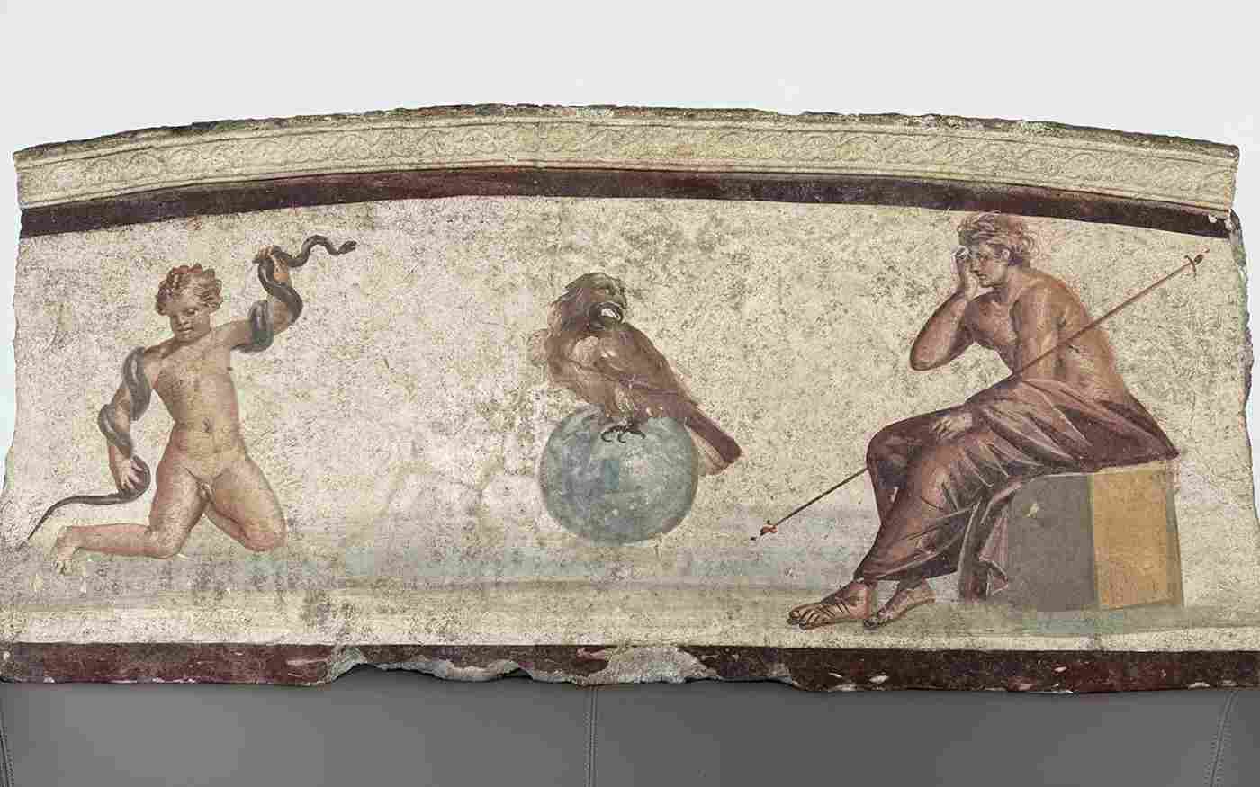 Affresco Ercole Bambino da Civita Giuliana