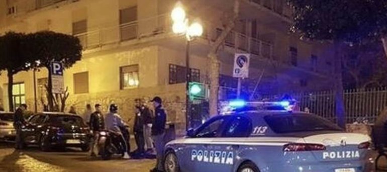 La polizia a Torre Annunziata