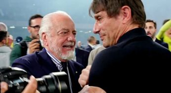 De Laurentiis da Hollywood: «Conte Ct della Nazionale? Se chiedesse, direi sì»
